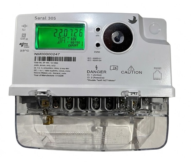 Three Phase Whole Current Bi-directional Meter